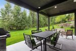 Outdoor grill and dinning 